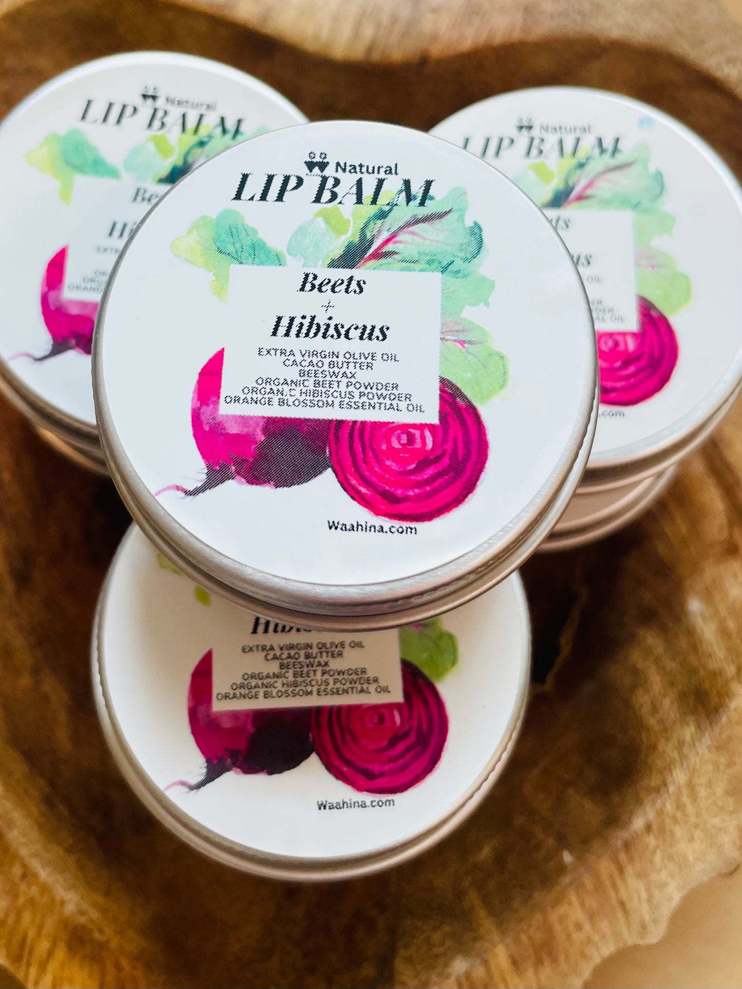 Beet Hibiscus Lip Balm