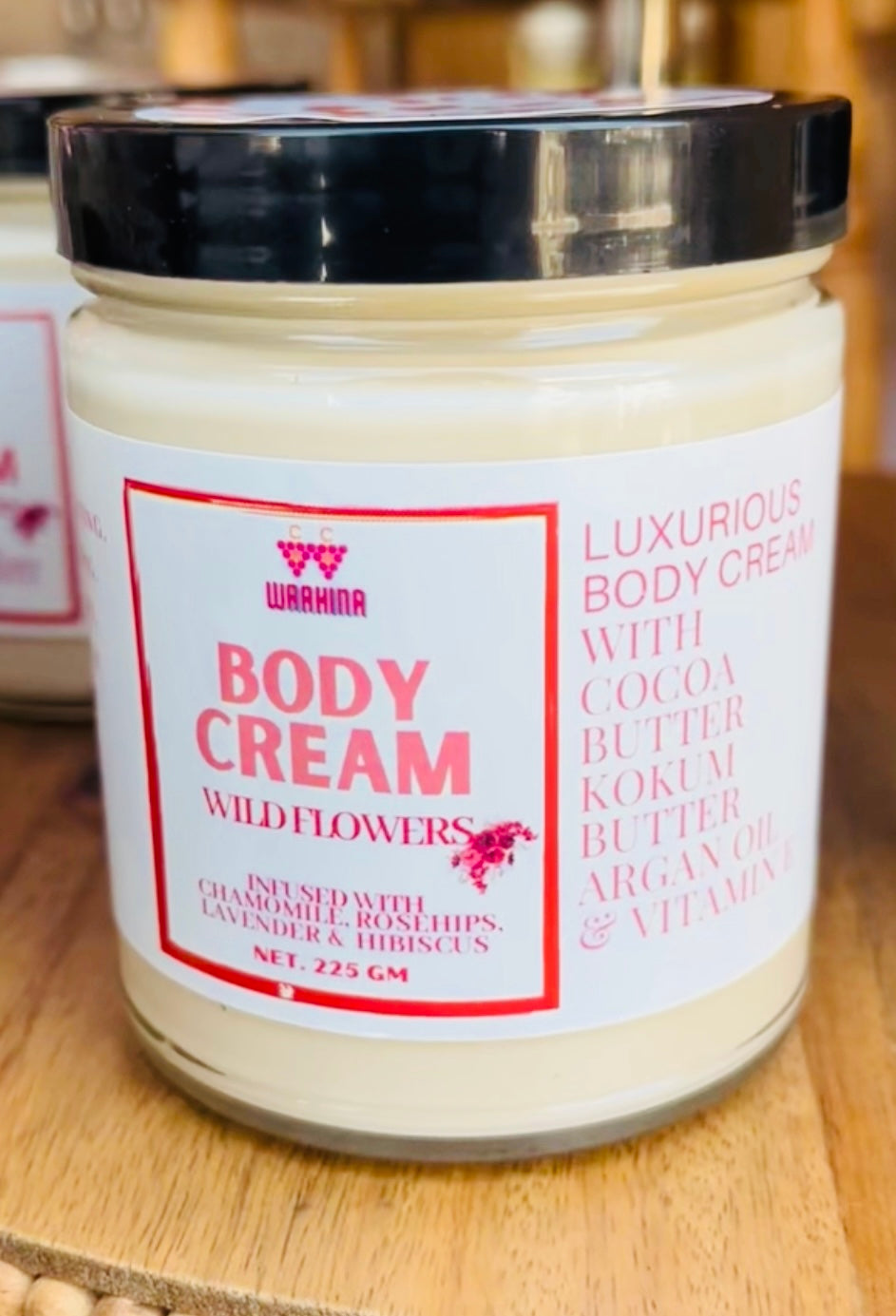 Wild Flowers Natural Body Cream