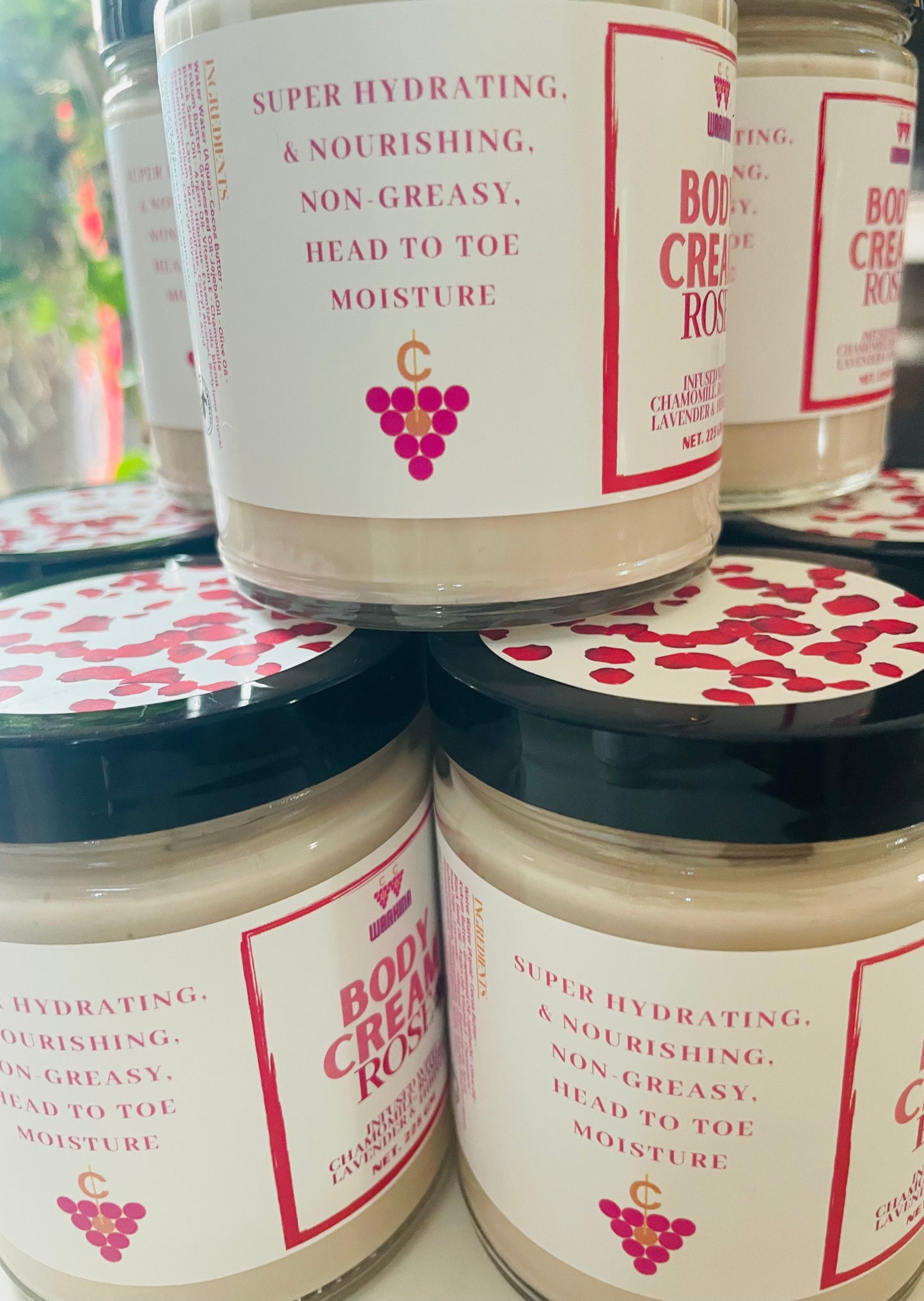 Wild Flowers Natural Body Cream