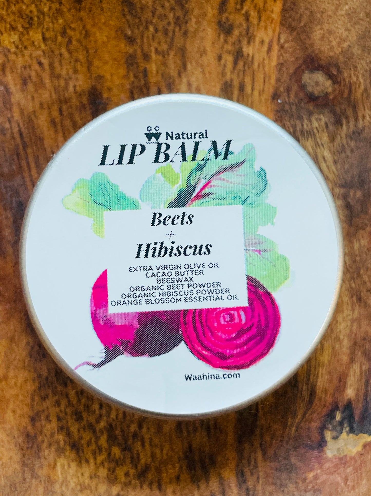Beet Hibiscus Lip Balm
